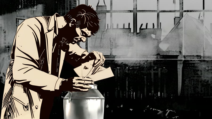 Still from the film for Dr. Katarzyna Person