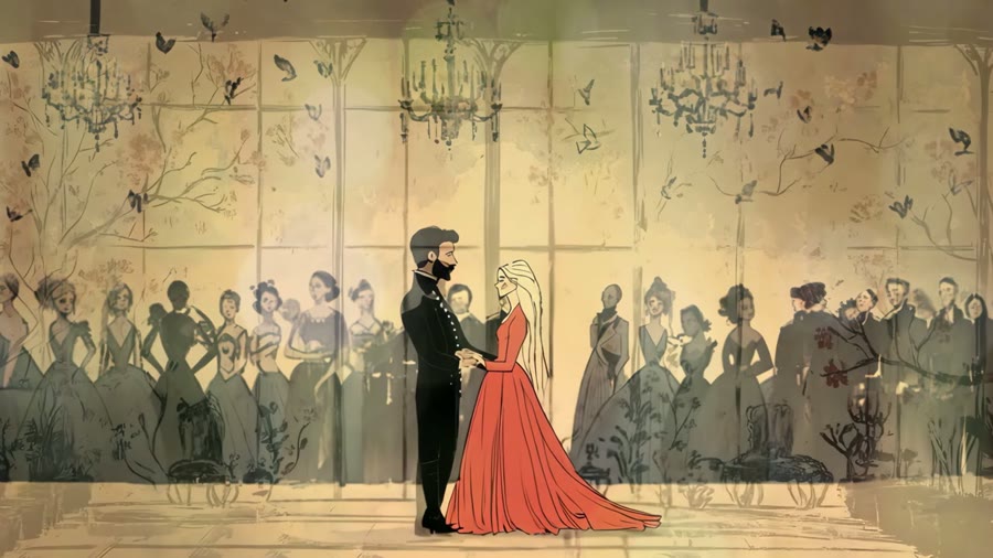 Still from the film for Alina Șerban